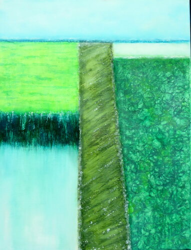 Champs 1 di Isabelle Philips-Decramer, Pittura in vendita su Singulart