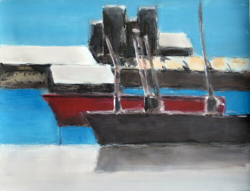 Sète 5 di Isabelle Philips-Decramer, Opera su carta in vendita su Singulart