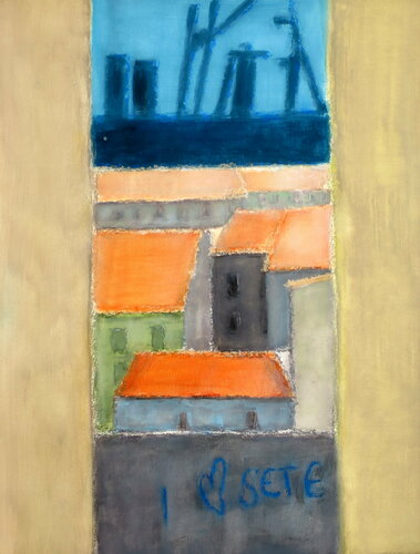 Sète 7 by Isabelle Philips-Decramer, 紙面作品 for Sale on Singulart