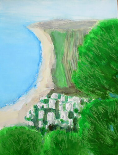 Sète 1 by Isabelle Philips-Decramer, 종이 for Sale on Singulart