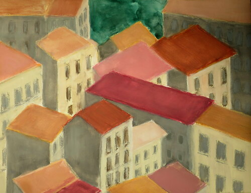 Sète 12 by Isabelle Philips-Decramer, Work on Paper for Sale on Singulart