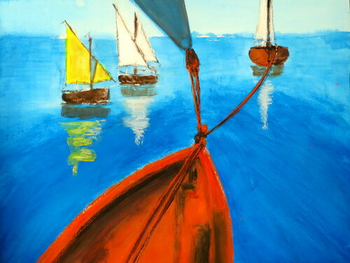 Sète 15 di Isabelle Philips-Decramer, Opera su carta in vendita su Singulart