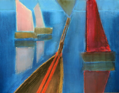 Sète 16 par Isabelle Philips-Decramer, Œuvre sur papier en vente sur Singulart