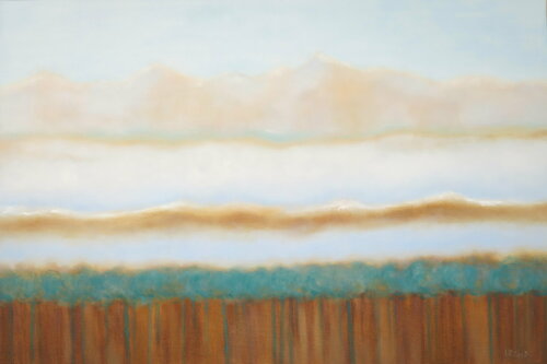 Alpes 6 di Isabelle Philips-Decramer, Pittura in vendita su Singulart