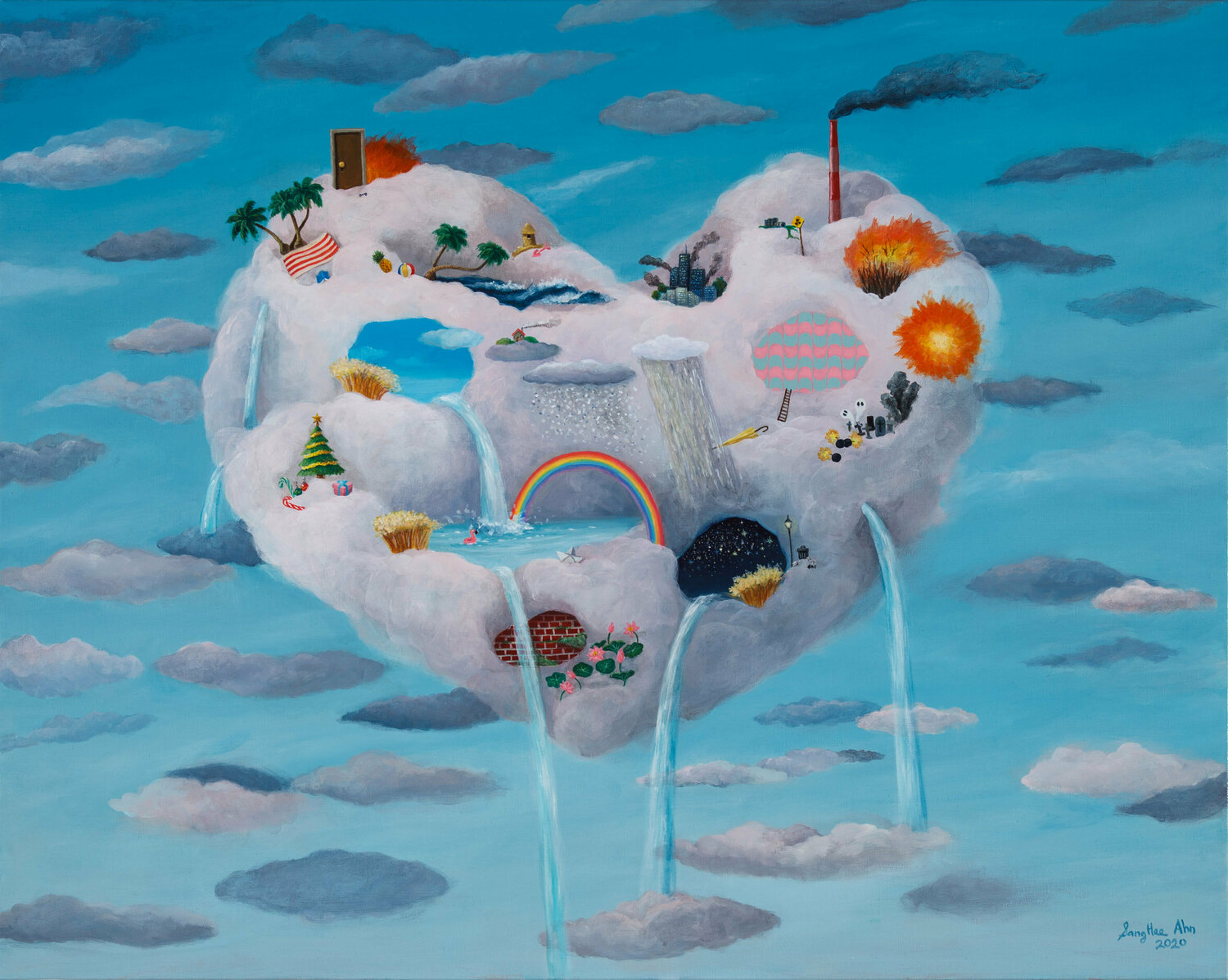 Nimbus 120 Sanghee Ahn Original painting for sale