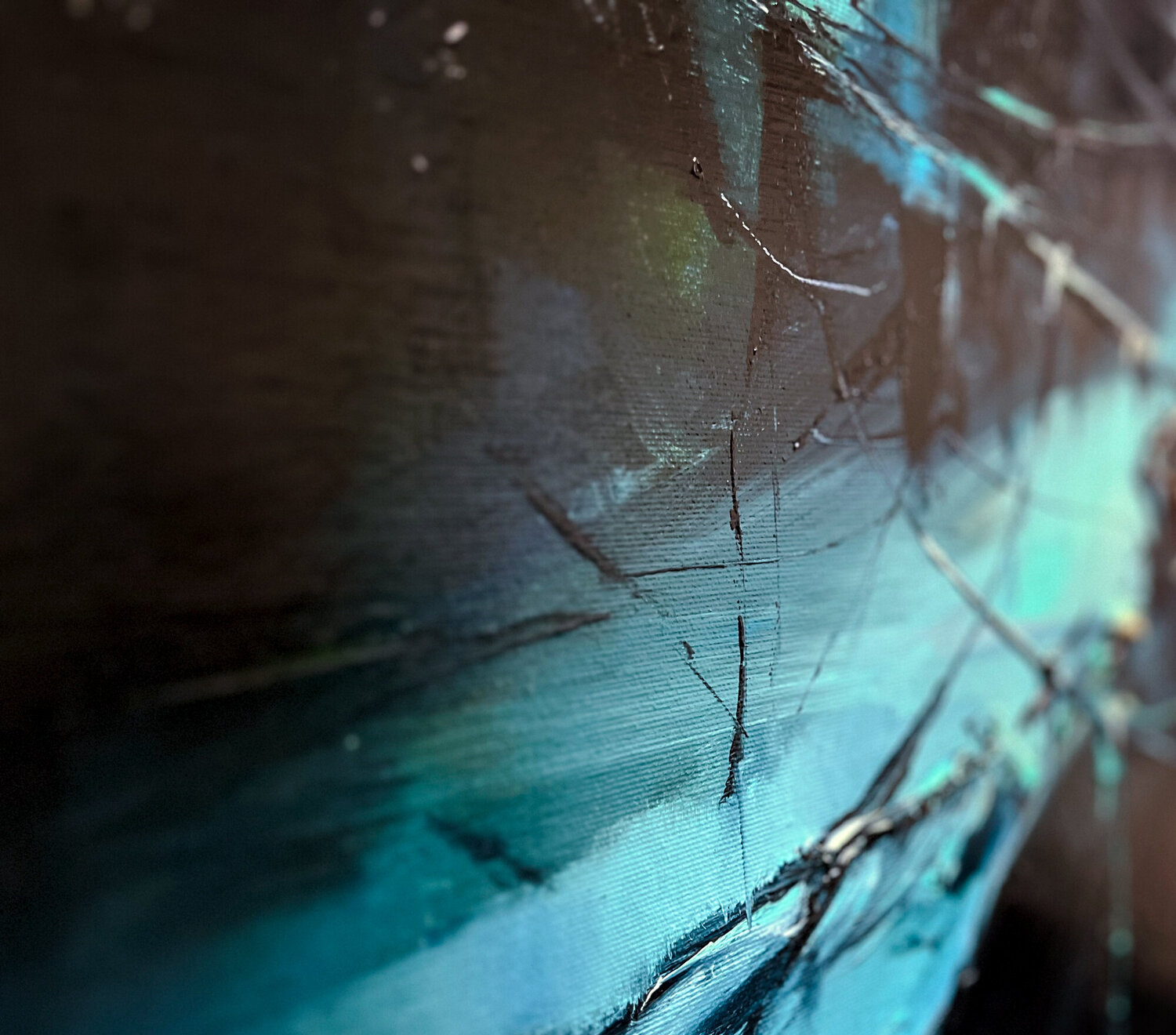 【F15号】good blue(FRANCOIS) oil painting F15号】good blue(FRANCOIS) oil painting