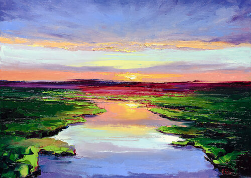 Morning Colors di Bozhena Fuchs, Pittura in vendita su Singulart