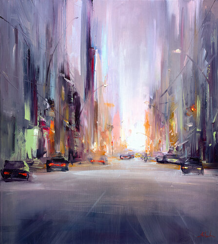 The Road von Bozhena Fuchs, Malerei kaufen auf Singulart