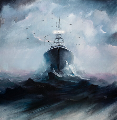 The Strong van Bozhena Fuchs, Schilderij te koop op Singulart