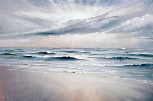 After the storm di Bozhena Fuchs, Pittura in vendita su Singulart