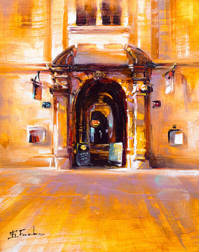 Echo of the Ages de Bozhena Fuchs, Pintura a la venta en Singulart