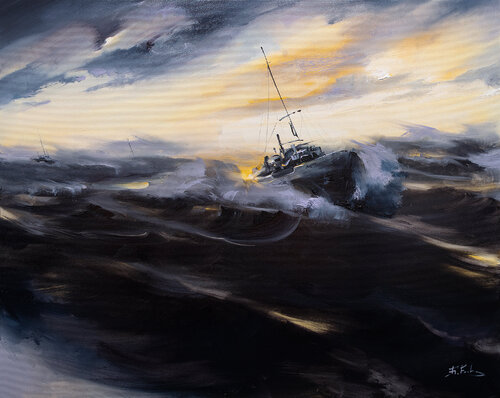 The Conqueror van Bozhena Fuchs, Schilderij te koop op Singulart