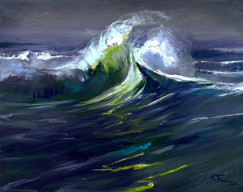 Neon Wave Bozhena Fuchs
