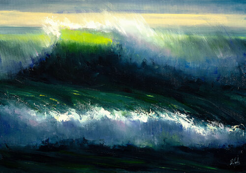 The Wind van Bozhena Fuchs, Schilderij te koop op Singulart