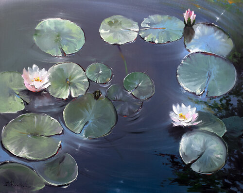 Spring's Awakening by Bozhena Fuchs, 회화 for Sale on Singulart