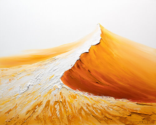 Sunlit Sands by Bozhena Fuchs, 회화 for Sale on Singulart
