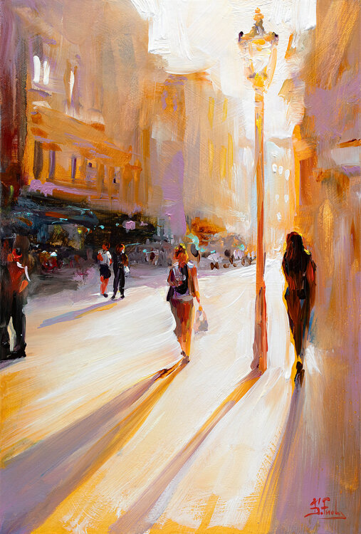 Sunny day in Prague Bozhena Fuchs