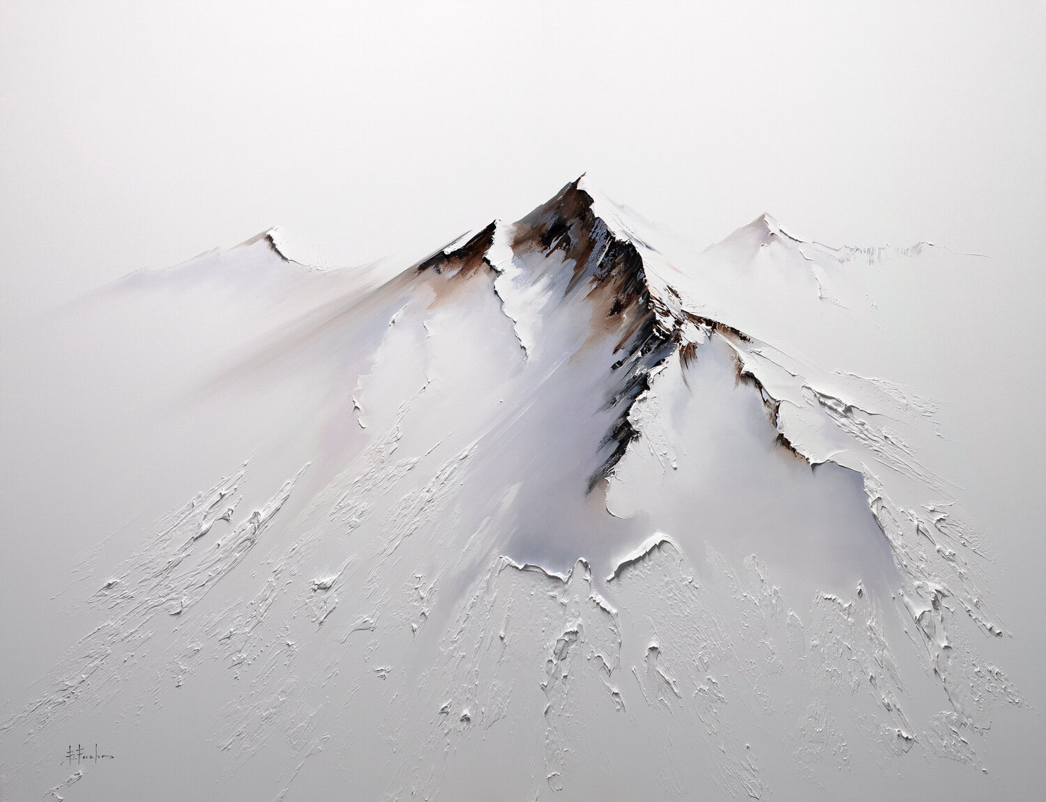 Breath of the Mountains Bozhena Fuchs Dipinto originale in vendita