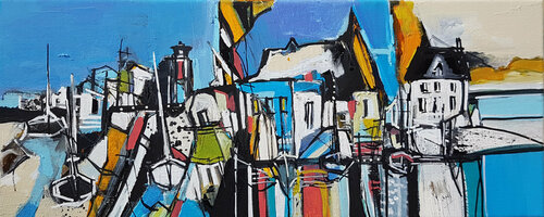 Paysage en étendards Muriel Cayet
