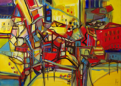 Costarmoricaine by Muriel Cayet, Painting for Sale on Singulart