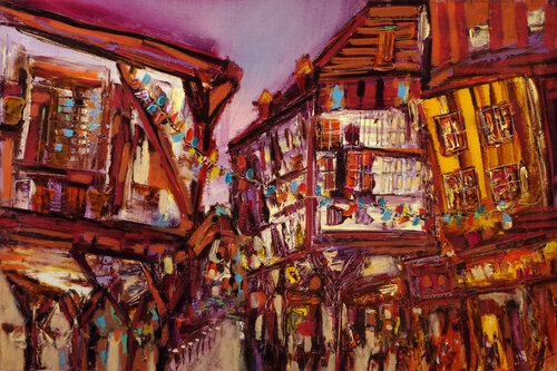 Nostalgie oblige di Muriel Cayet, Pittura in vendita su Singulart
