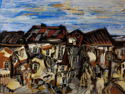Un matin de ciel bleu Muriel Cayet