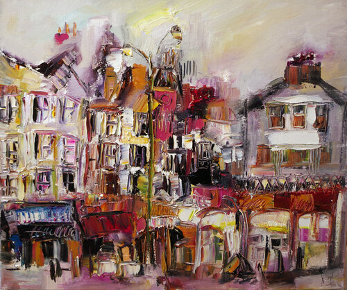 L'heure de midi di Muriel Cayet, Pittura in vendita su Singulart