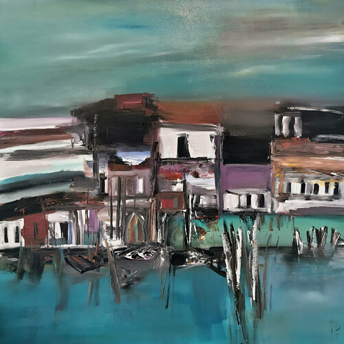 Laguna lunga von Muriel Cayet, Malerei kaufen auf Singulart