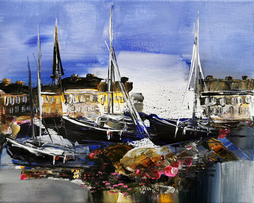 La trajectoire van Muriel Cayet, Schilderij te koop op Singulart