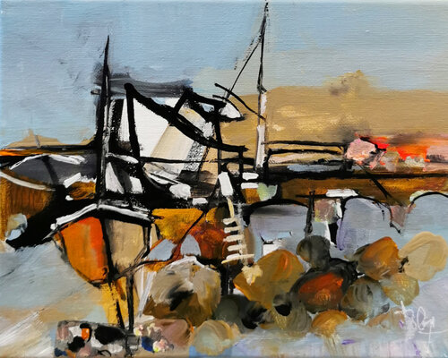 Un temps avant von Muriel Cayet, Malerei kaufen auf Singulart