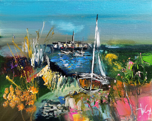 Peinture sans chevet van Muriel Cayet, Schilderij te koop op Singulart