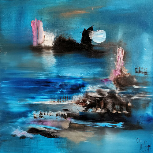 Il garde di Muriel Cayet, Pittura in vendita su Singulart