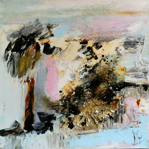 Le pin des Causses Noirs by Muriel Cayet, 회화 for Sale on Singulart
