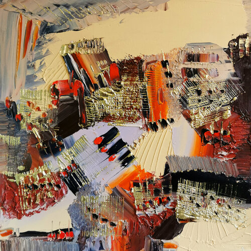 Sienna by Muriel Cayet, 絵画 for Sale on Singulart