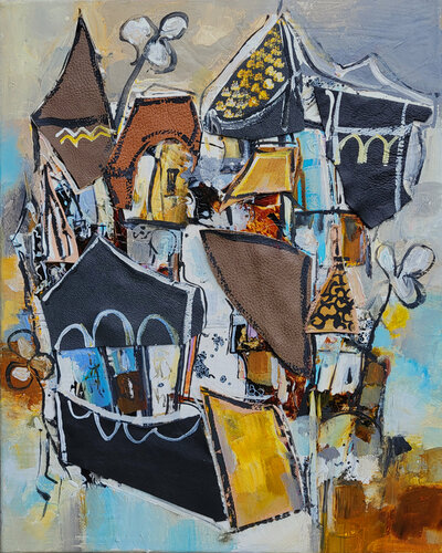 Aliénor à Fontevrault by Muriel Cayet, Painting for Sale on Singulart