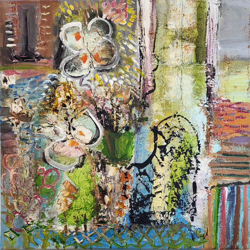 L'indispensable jardin von Muriel Cayet, Malerei kaufen auf Singulart