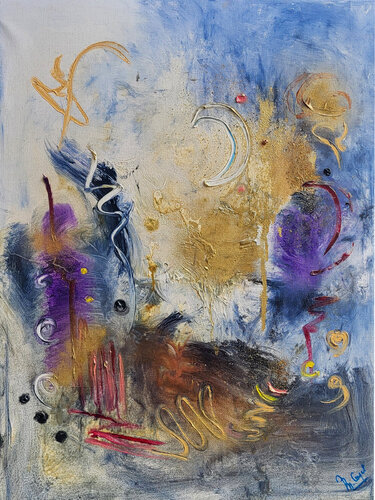 La route vers von Muriel Cayet, Malerei kaufen auf Singulart