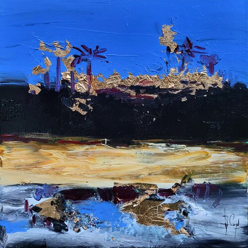 La pratique du calme di Muriel Cayet, Pittura in vendita su Singulart