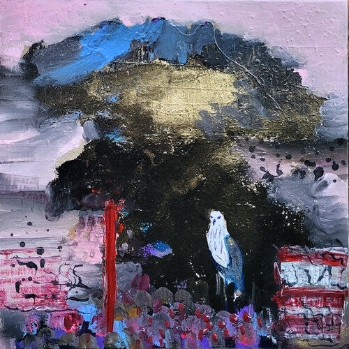 Sage rapace de Muriel Cayet, Pintura a la venta en Singulart