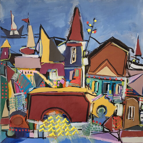 Le pays dans son écrin Muriel Cayet