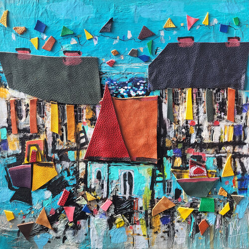 Bleu en nuance Muriel Cayet