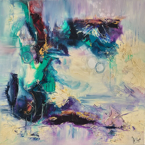 Ice Mint de Muriel Cayet, Pintura a la venta en Singulart