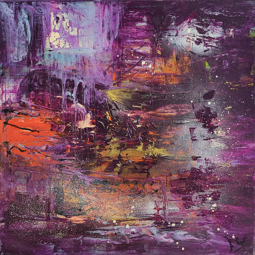 New-York Art Déco van Muriel Cayet, Schilderij te koop op Singulart