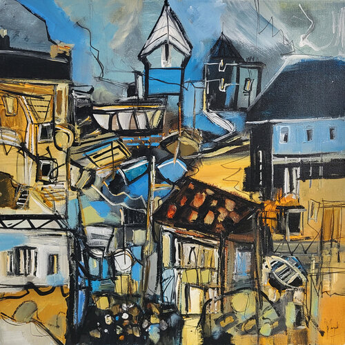 Le sentiment de l'appel van Muriel Cayet, Schilderij te koop op Singulart