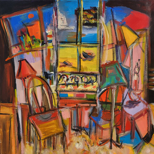 Un rêve proche du sommeil di Muriel Cayet, Pittura in vendita su Singulart