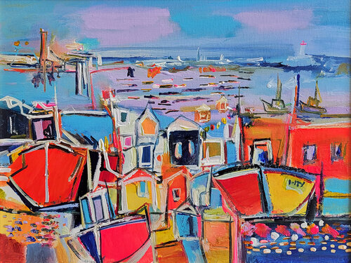 Doux-Monde di Muriel Cayet, Pittura in vendita su Singulart