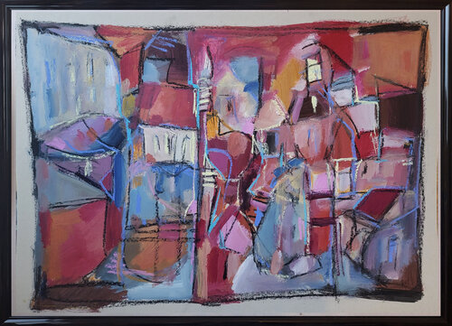 Trajectoire de l'invisible van Muriel Cayet, Schilderij te koop op Singulart