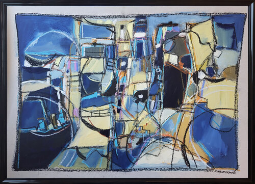 A l'abri des vents van Muriel Cayet, Schilderij te koop op Singulart