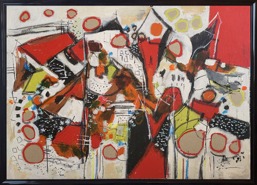 Signes de soi van Muriel Cayet, Schilderij te koop op Singulart