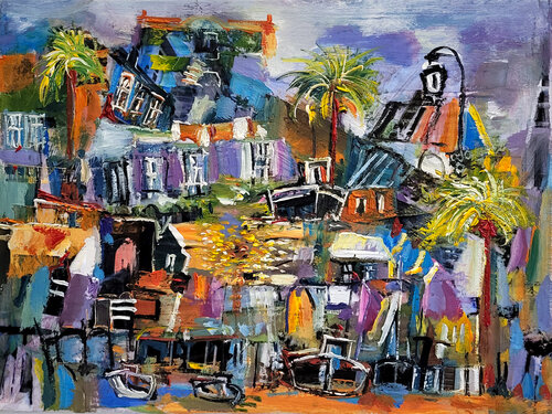 Fragments de souvenirs von Muriel Cayet, Malerei kaufen auf Singulart